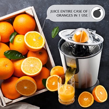 Effortless Citrus Juicing with Eurolux Electric Juicer