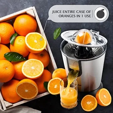 Effortless Citrus Juicing with Eurolux Electric Juicer