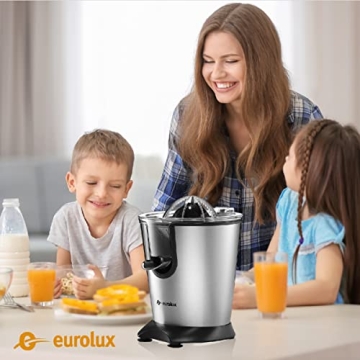 Effortless Citrus Juicing with Eurolux Electric Juicer