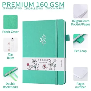 SeQeS Bullet Dotted Journal A5 with 160gsm Paper