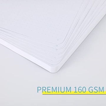 SeQeS Bullet Dotted Journal A5 with 160gsm Paper