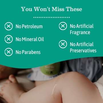 Earth Mama Calendula Baby Oil | Massage Oil for Newborn Skin Care, Dry Skin & Scalp Moisturizer, Fragrance Free, 4-Fluid Ounce