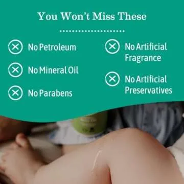 Gentle Organic Baby Oil for Newborn Skin Care