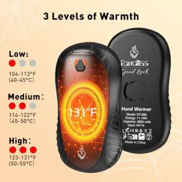 Rechargeable Hand Warmers for Winter Comfort and Warmth