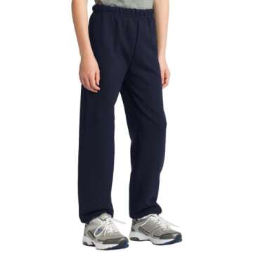 Gildan 7.75 oz Sweatpant (18200) Available in 7 Colors Large Sport Grey