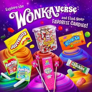 Wonka Everlasting Gobstopper Candy - 1.77 oz Delightful Jawbreakers