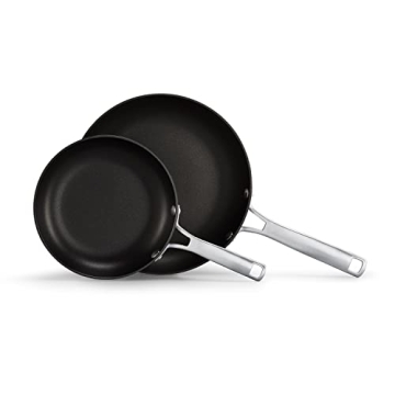 Calphalon Classic Hard-Anodized Nonstick Frying Pan Set for Effortless Cooking and Easy Cleanup