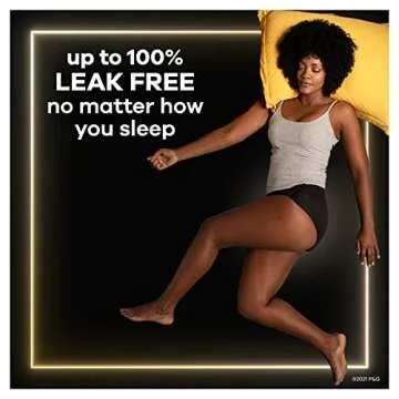 Always ZZZs Leakproof Overnight Period Underwear for Women