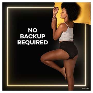 Always ZZZs Leakproof Overnight Period Underwear for Women