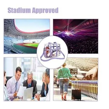 FARMARK Clear Tote Bag Heavy Duty Very Stylish and Versatile