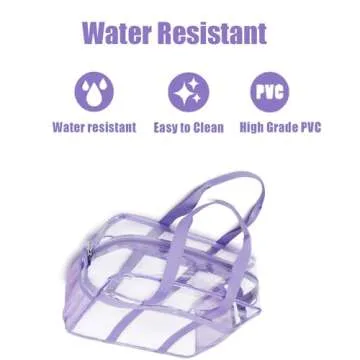 FARMARK Clear Tote Bag Heavy Duty Very Stylish and Versatile