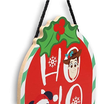 Disney Characters Ho Ho Ho Hanging Wall Decor for Christmas