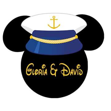 Personalized Large Size Captain Ears Cruise Magnet Decoration Cruise Ship Cabin Door Decoration Funn...