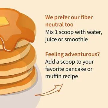 Garden of Life Fiber Supplement, Raw Organic Fiber Powder - 10 Servings, 15 Organic Superfoods + Probiotics & Omega-3 ALA, 4g Soluble Fiber & 5g Insoluble Fiber for Regularity - Psyllium Free Fiber