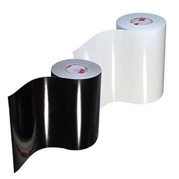 ORACAL 651 Multi-Color Vinyl Starter Kit 12" x 5ft 2-Roll Bundle (Gloss Black/White)
