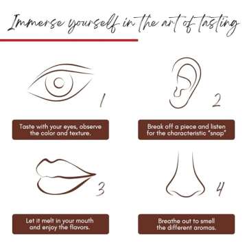 Valrhona Premium Extra Dark Chocolate ABINAO 85% Cacao Tasting Bars - Gourmet French Chocolate Perfect for Eating and Baking and Frostings, Cookies, Cakes, and Brownies. Kosher, 70g (Pack of 3)