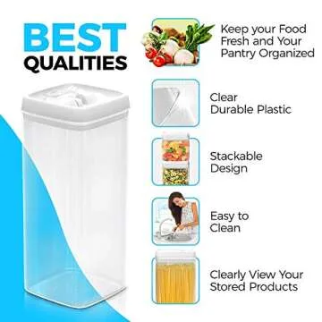 Kitchen Pro 101 Airtight Food Storage Containers Set