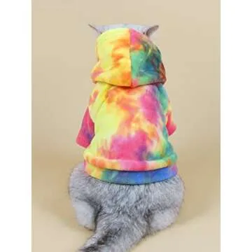 Stylish QWINEE Hoodie for Dogs and Cats - Warm & Cozy
