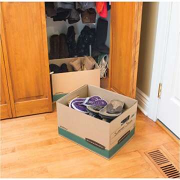 Bankers Box 20 Pack STOR/FILE Medium-Duty 100% Recycled File Storage Boxes, FastFold, Lift-Off Lid, ...