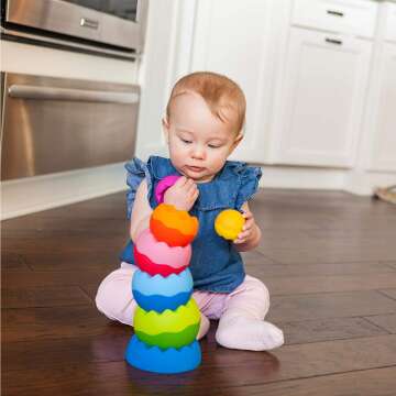 Fat Brain Toys Tobbles Neo - Fun Stacking Toy