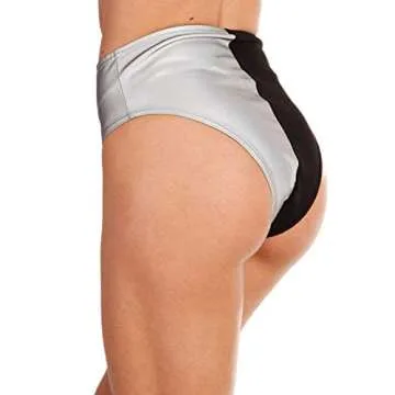 Reflective High Waisted Bottoms for Dance Parties