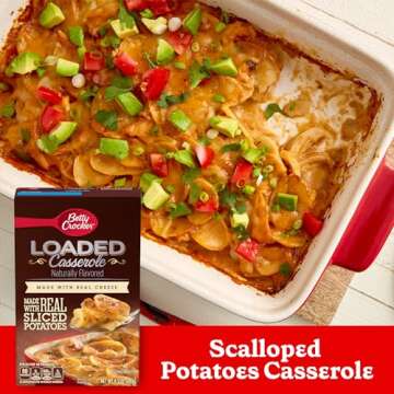 Betty Crocker Loaded Casserole Potatoes, 4.5 oz for Quick Meals