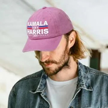 RYAN MCX Kamala Harris 2024 Hat Harris President Hat Merchandise Adjustable Baseball Cap