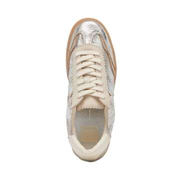 Dolce Vita Women's Silver Lace-Up Sneakers - Style Meets Comfort