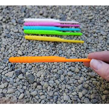 Imperfect Little Dibby Garden Tool - Dibber, Dibbler, Seed Sowing Tool, Transplant Seedlings, Gradua...