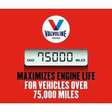 Valvoline High Mileage 5W-30 Motor Oil with MaxLife