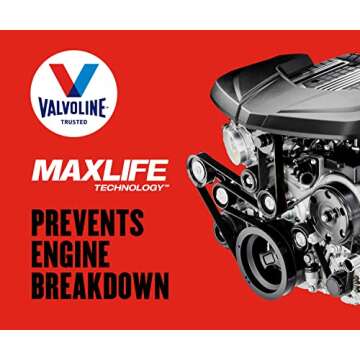 Valvoline High Mileage 5W-30 Motor Oil with MaxLife