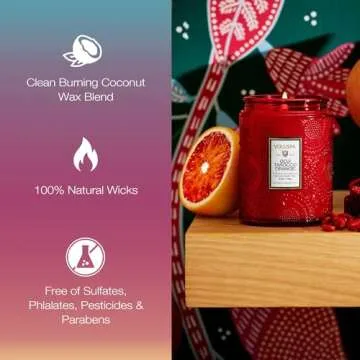 Voluspa Goji Tarocco Orange Candle Perfect for Gifts