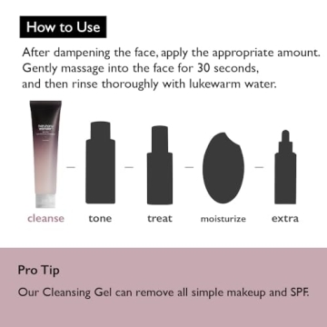 HARUHARU Black Rice Triple AHA Cleansing Gel 3.38 fl oz