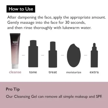 HARUHARU Black Rice Triple AHA Cleansing Gel 3.38 fl oz