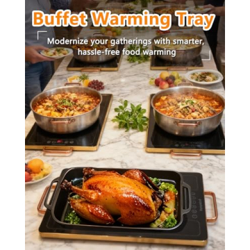 Electric Warming Tray for Perfectly Warm Meals Every Day