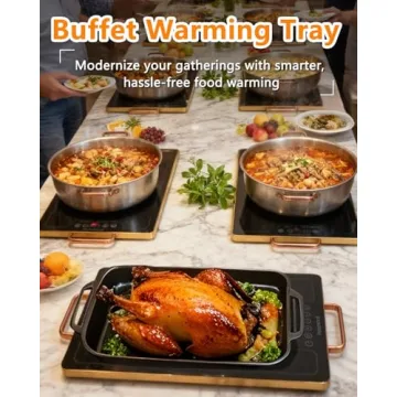Electric Warming Tray for Perfectly Warm Meals Every Day