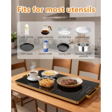 Electric Warming Tray for Perfectly Warm Meals Every Day