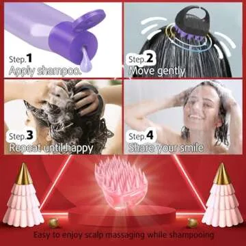 Cbiumpro Scalp Massager Brush - For All Hair Types