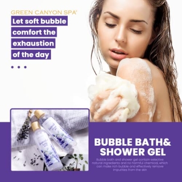 Lavender Spa Gift Basket for Women - 11 Essential Pieces