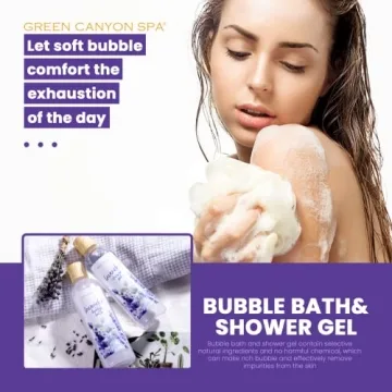 Lavender Spa Gift Basket for Women - 11 Essential Pieces