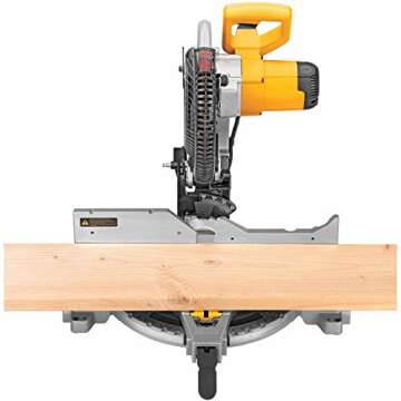 DEWALT 12-Inch Compound Miter Saw, 15-Amp (DW715)