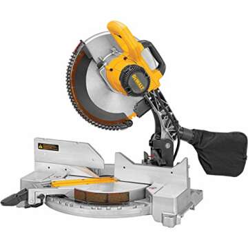 DEWALT 12-Inch Compound Miter Saw, 15-Amp (DW715)