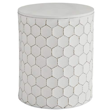 Signature Ashley Polly Honeycomb Stool for Modern Spaces