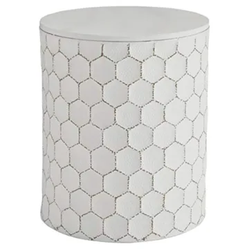Signature Ashley Polly Honeycomb Stool for Modern Spaces