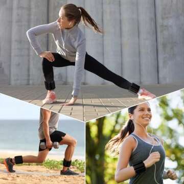 Adjustable Wrist Weights for Women - Stylish & Functional Fitness Gear