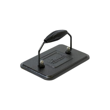 Lodge Pre-Seasoned Cast Iron Grill Press for Perfect Cooking