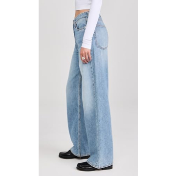 Buy rag & bone Women's Featherweight Logan Jeans in Blue