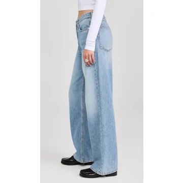 Buy rag & bone Women's Featherweight Logan Jeans in Blue