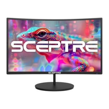 Sceptre 27" Curved Monitor HDMI VGA Built-In Speakers