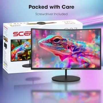 Sceptre 27" Curved Monitor HDMI VGA Built-In Speakers